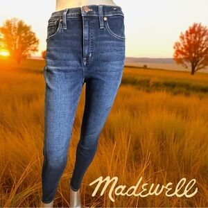 MADEWELL 10" High-Rise Skinny Jeans Sz 26